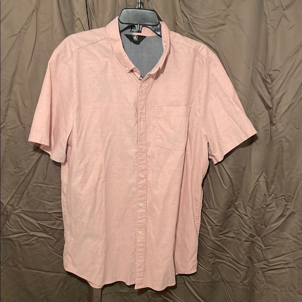 Volcom button dress shirt size X-Large
